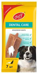 Снек жевательный БИФФ Дентал каре с говядиной для собак крупных пород 270г