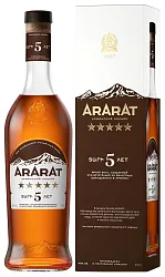 Коньяк АРАРАТ 5 лет 40% ст/б ПК 0.5л