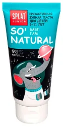 Зубная паста детская СПЛАТ Джуниор Бабл гам от 6 до 11 лет 73г