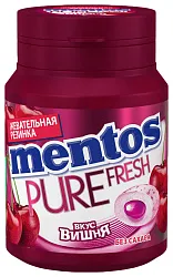 Жевательная резинка МЕНТОС Вишня 54г