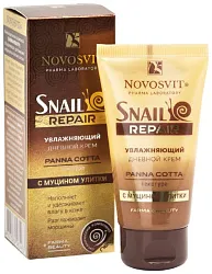 Крем для лица НОВОСВИТ с муцином улитки день 50мл