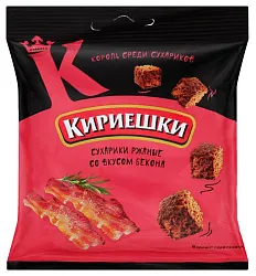 Сухарики КИРИЕШКИ бекон 40г