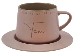 Чайная пара НАТАМ Ти пыльная роза арт.KRJYD1104-W23012-2