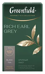 Чай ГРИНФИЛД Рич Эрл Грей черный 100г