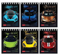 Блокнот ХАТБЕР АвтоШоу А7 60л арт.60Б7В1гр