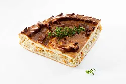 Пирог печеный с капустой и морковью 250г