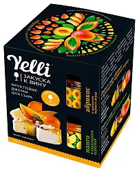 Закуска к вину ЙЕЛЛИ Джем для сыра абрикос манго ст/б 100г