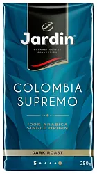 Кофе ЖАРДИН Колумбия Супремо молотый 250г