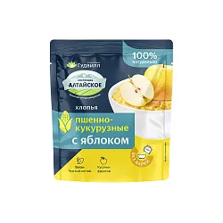 Хлопья пшенно-кукурузные ГУДВИЛЛ с яблоком м/у 40г