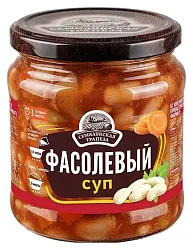 Суп СЕМИЛУКСКАЯ ТРАПЕЗА Фасолевый ст/б 500г