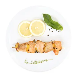 Шашлычок из лосося