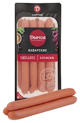 Сосиски ДЫМОВ Баварские 600г