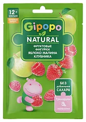 Мармелад ГИПОПО яблоко малина клубника 15г