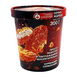 Стрипсы СОЧНО ЖАРЕНО жареные в панировке 300г