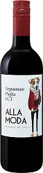Вино АЛЛА МОДА Негроамаро Апулия красное сух 11.5% ст/б 0.75л