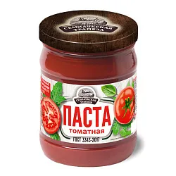 Томатная паста СЕМИЛУКСКАЯ ТРАПЕЗА ГОСТ ст/б 500г