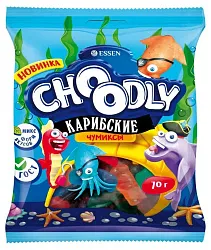 Жевательный мармелад ЧУДЛИ карибские чумиксы 70г
