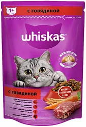 Корм для кошек ВИСКАС Подушечки с нежным паштетом с говядиной 350г