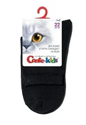 Носки детские КОНТЕ КИДС 3Д Сокс черные р.18 арт.24С-70СП