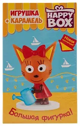Карамель СЛАДКАЯ СКАЗКА Хэппи бокс Три кота фигурка+карамель 30г