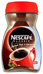 Кофе НЕСКАФЕ Классик ст/б 95г