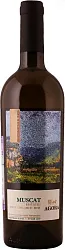 Вино АГОРА Мускат Ркацители белое п/сл 10-12% ст/б 0.75л