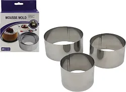 Кольцо кулинарное 3шт арт.LS-1727-3