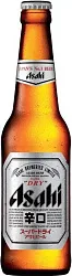 Пиво АСАХИ Супер драй 5.2% ст/б 0.33л
