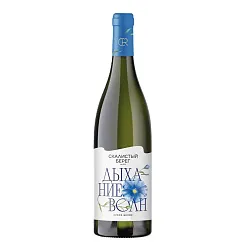 Вино СКАЛИСТЫЙ БЕРЕГ Дыхание волн белое сух 13% ст/б 0.75л