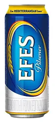 Пиво ЭФЕС Пилзнер светлое пастер 5% ж/б 0.45л