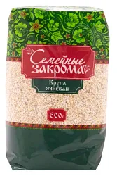 Ячневая крупа СЕМЕЙНЫЕ ЗАКРОМА м/у 600г