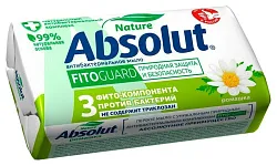 Мыло туалетное АБСОЛЮТ ромашка антибактериальное 90г