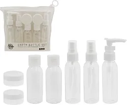 Дорожный набор флаконов с органайзером 7пр арт.YHL206