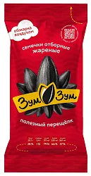 Семена подсолнечника ЗУМ ЗУМ жареные 90г