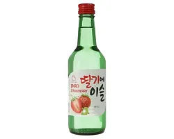 Спиртной напиток СОДЖУ ДЖИНРО со вкусом и ароматом клубники 13% ст/б 0.36л