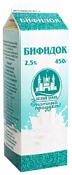 Бифидок БЕЛЫЙ ЗАМОК бзмж 2.5% т/пак 450г
