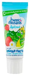 Зубная паста детская ДРАКОША Клубника с кальцием от 1 до 8 лет 60г