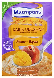 Каша овсяная МИСТРАЛЬ манго персик м/у 40г