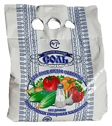 Соль ТЫРЕЦКАЯ 1с 2 помол м/у 5кг