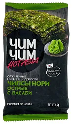 Чипсы-нори ЧИМ-ЧИМ Васаби пэт 4.5г