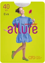 Колготки детские АЛЛЮР Ева белые р.128-134