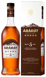 Коньяк АРАРАТ 5 лет 40% ст/б ПК 0.5л