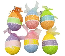 Декор пасхальный СФЕРА Яйцо радужное 13см арт.3-0750-5