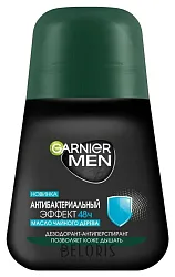 Дезодорант ГАРНЬЕР Мен Антибактериальный эффект мужской ролик 50мл