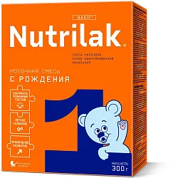 Смесь НУТРИЛАК 1 с 0 до 6 мес бзмж карт/уп 300г