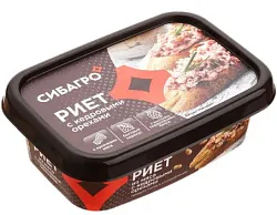 Риет СИБАГРО с кедровыми орехами 150г