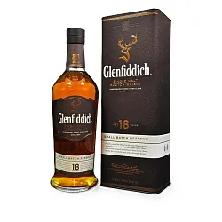 Виски ГЛЕНФИДДИК 18 лет односолодовый 40% ПК 0.7л
