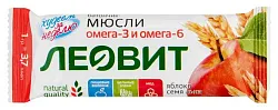 Батончик-мюсли ХУДЕЕМ ЗА НЕДЕЛЮ яблоко семена льна 30г