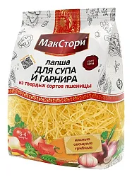 Мак.изделия МАКСТОРИ Лапша для супа и гарнира  м/у 250г