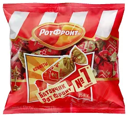 Конфеты РОТ ФРОНТ Батончики 250г
